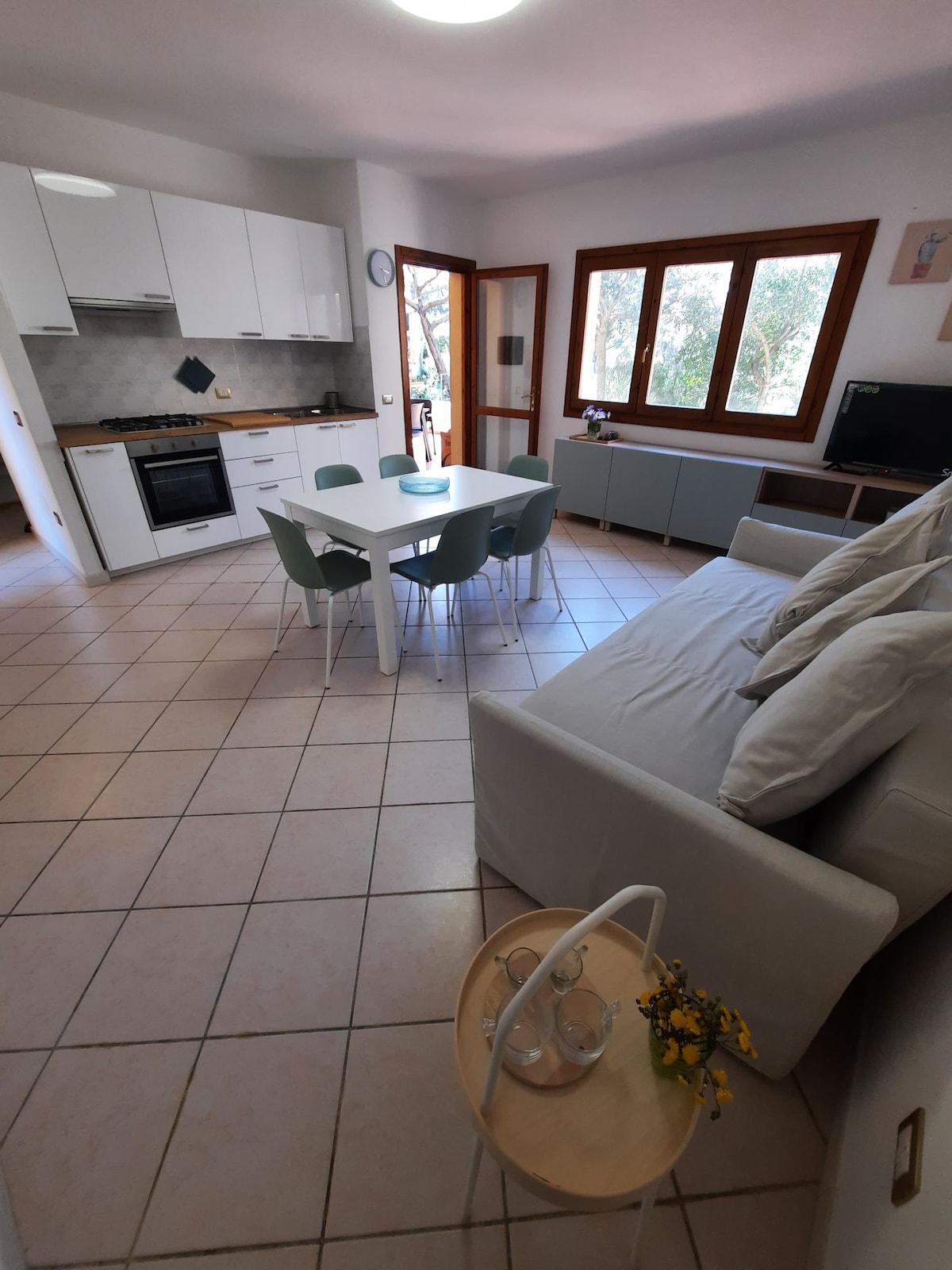 Top Airbnb: CasaMarta three-room apartment with garden in Aglientu