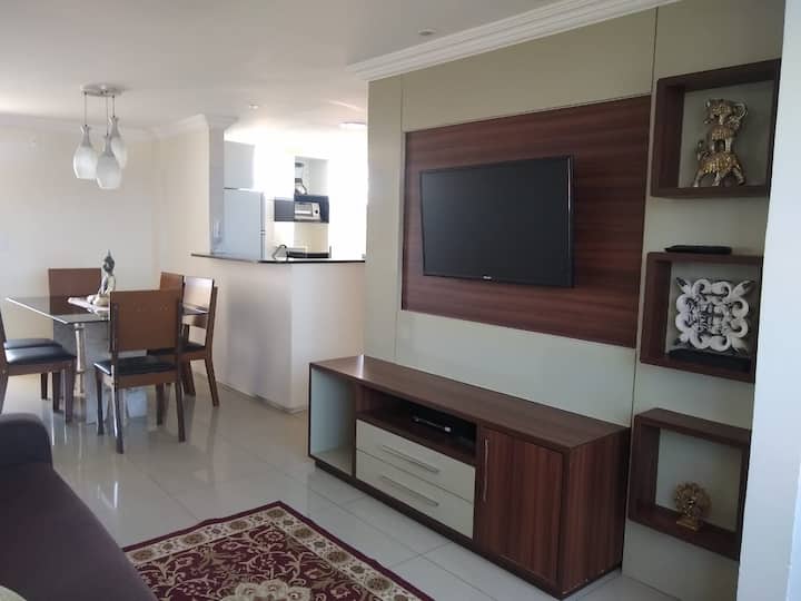 Apt Praia Do Futuro 100m Mar - Mobiliado E Wi-fi - Fortaleza