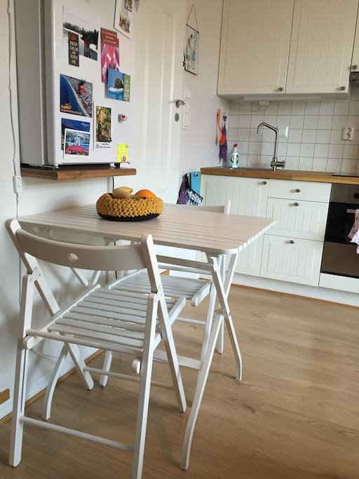 Relax and eat breakfast before exploring the city of Bergen.