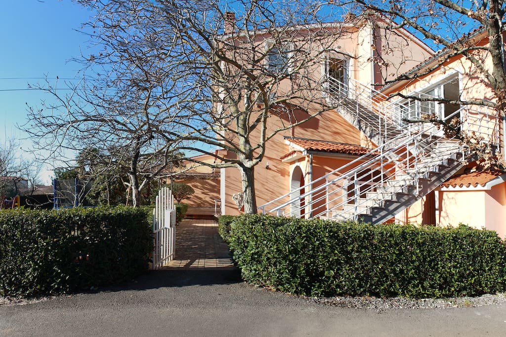 Entrance to property