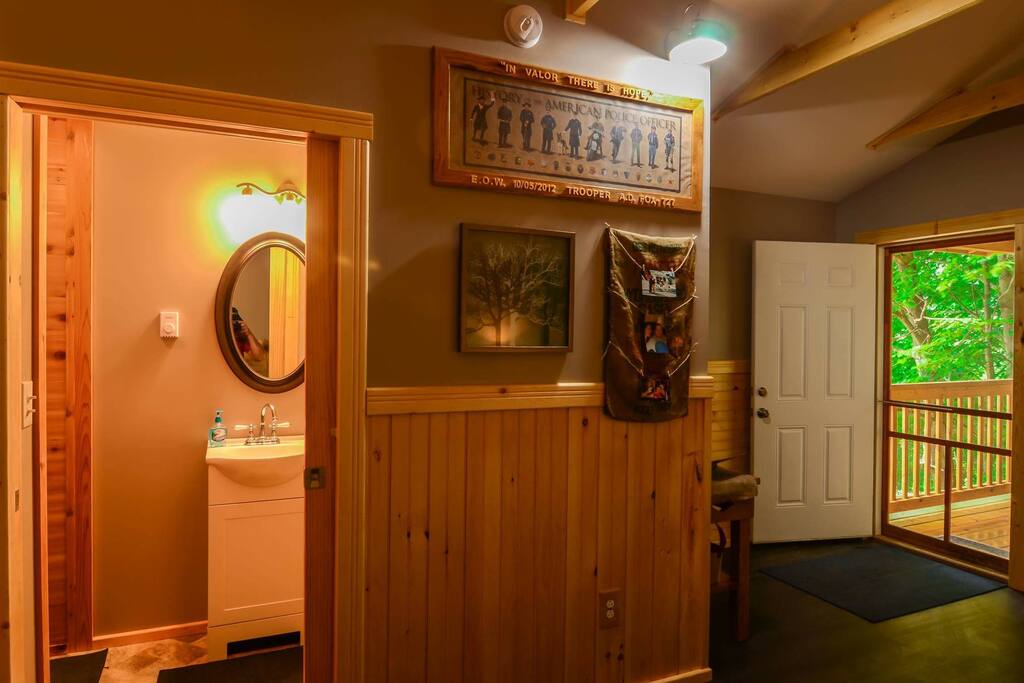 Outside Bathroom