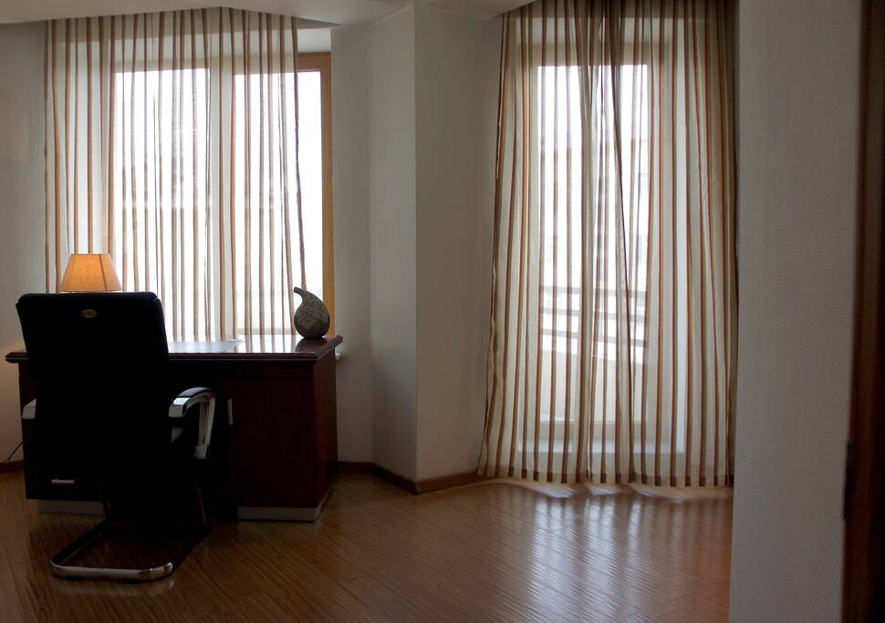 The work space.