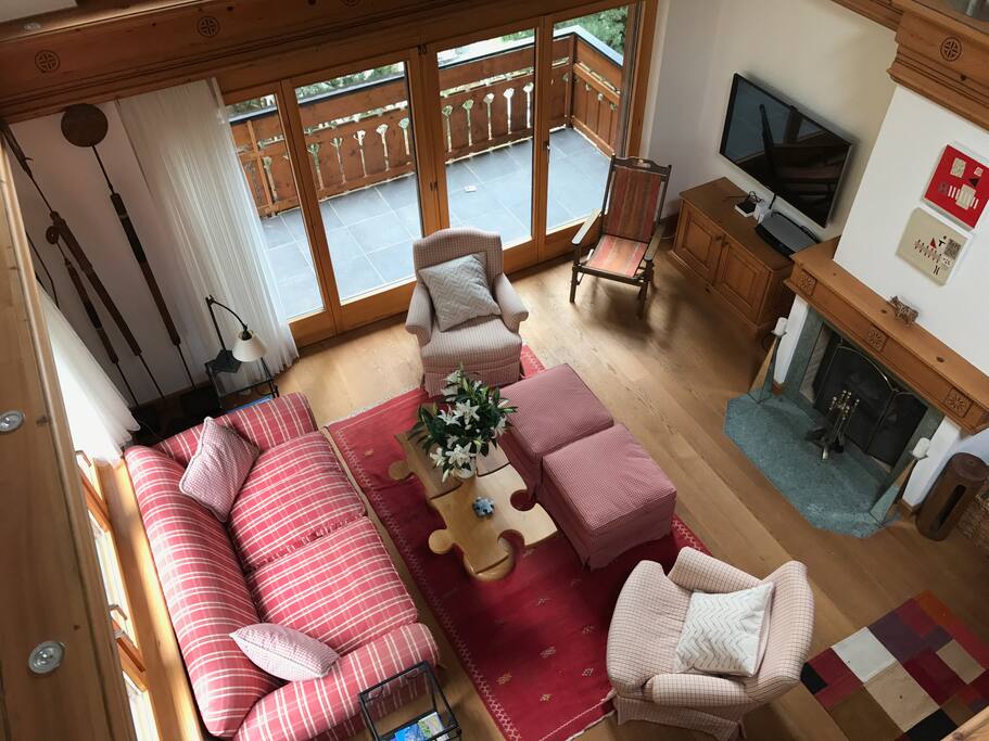 View from the mezzanine office