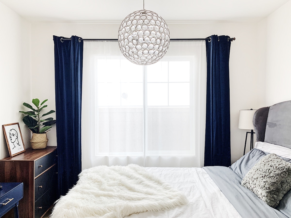 Bedroom 2 - King size bed.