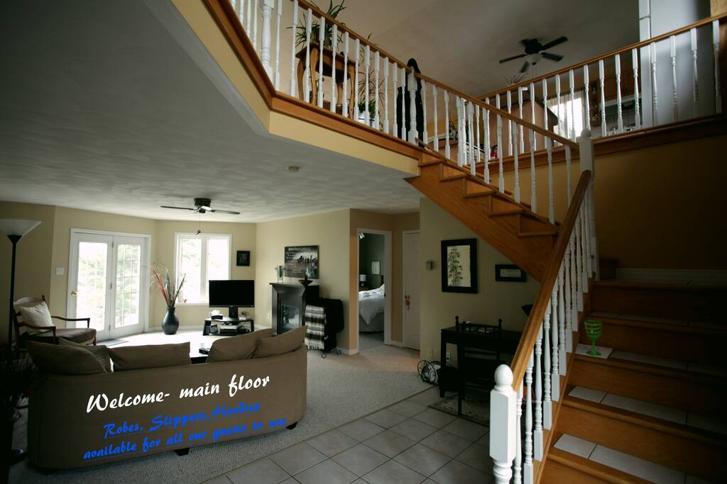 Main floor with all the amenities of home