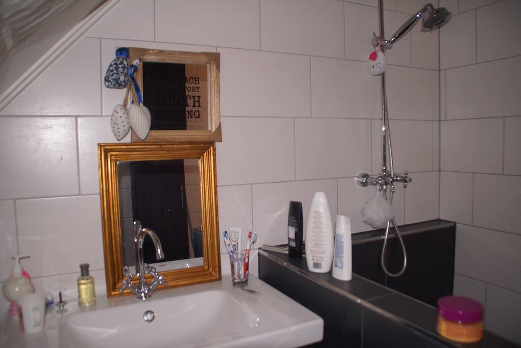 Shared bathroom.