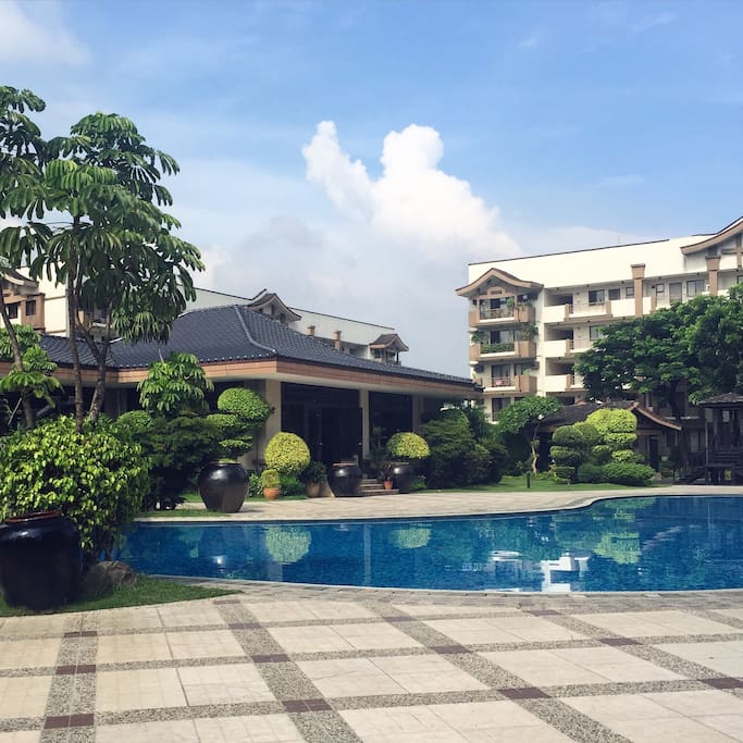Swimming pool.