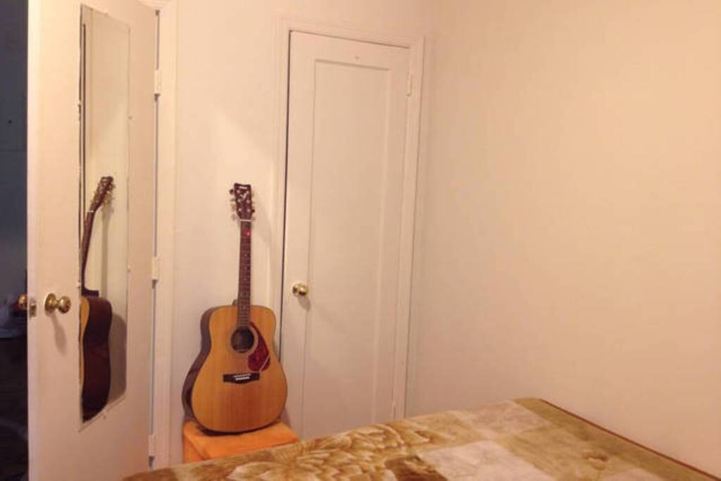 Bedroom 1 with closet