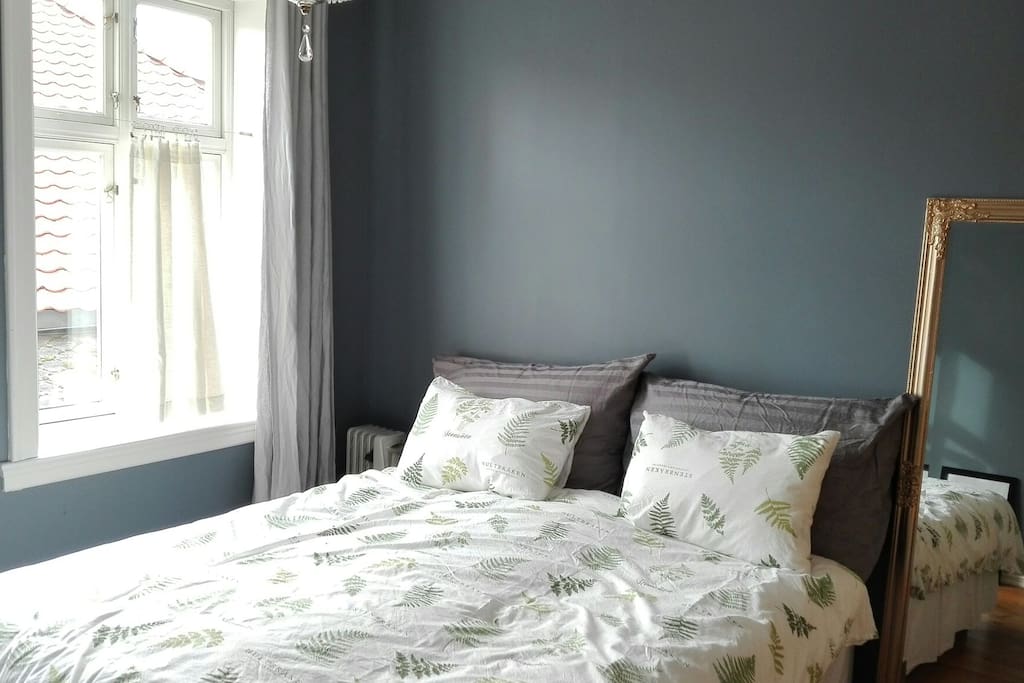 Master bedroom with double bed