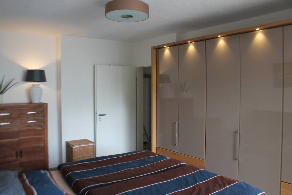 the bedroom
