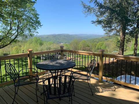 Private Apt. on Farm,  Hot Tub with views!