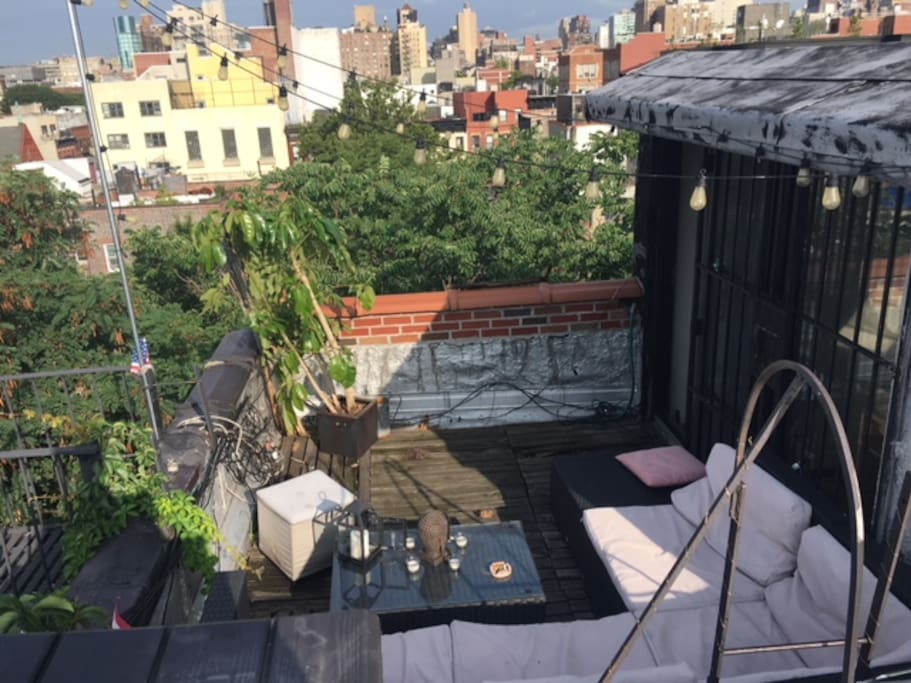 Private Terrace in front of bedroom