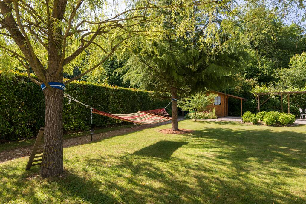 Enjoy your leasure time in the hammock!