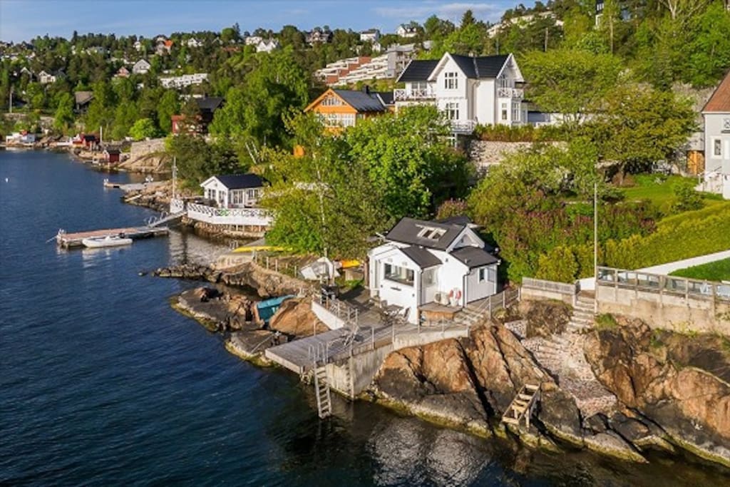 Unique seafront property in Oslo Cabins for Rent in Oslo, Oslo, Norway