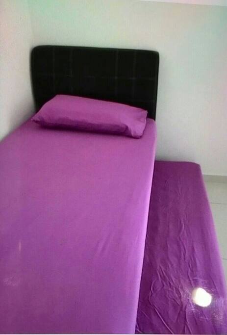 Pull out bed for 2 guests