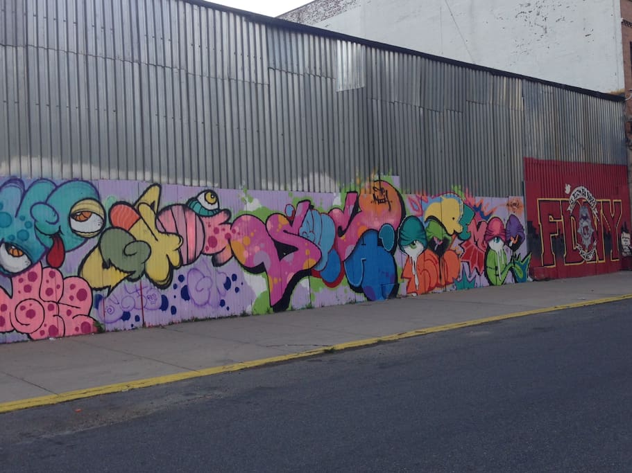 Graffiti art capital/Bushwick