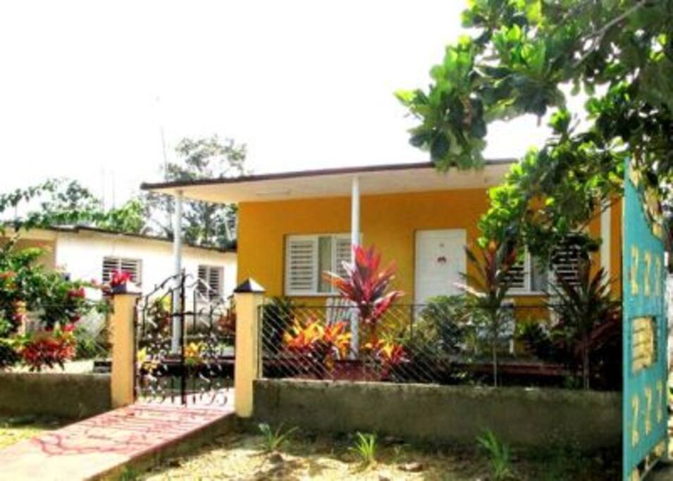 Frente de la casa