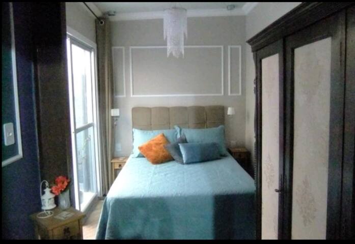 Ap com banheira no Gasômetro - sem taxa de limpez