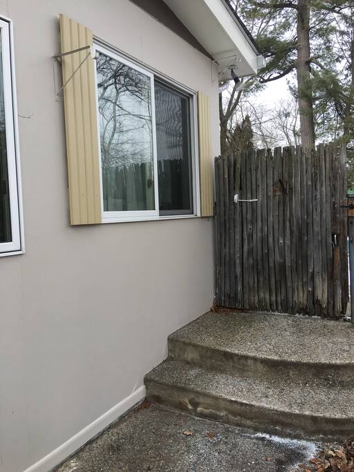 gate to entrance