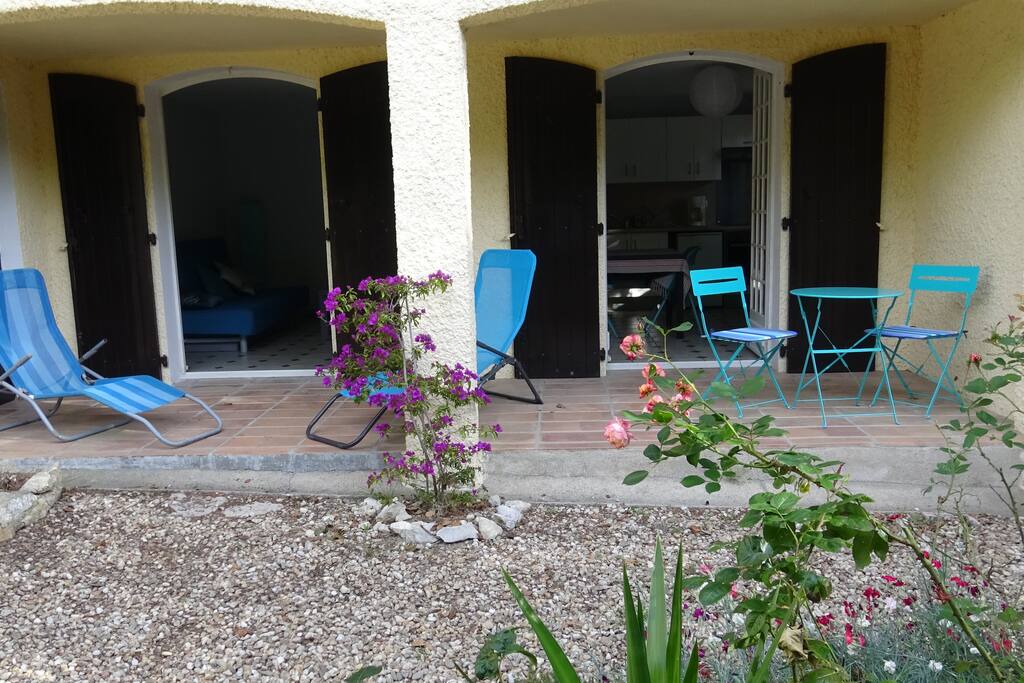 La terrasse privée