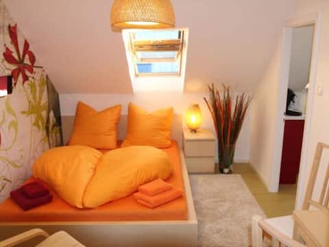 Successful Airbnb property: Pretty and renovated apartment in Am Alten Südlichen Friedhof