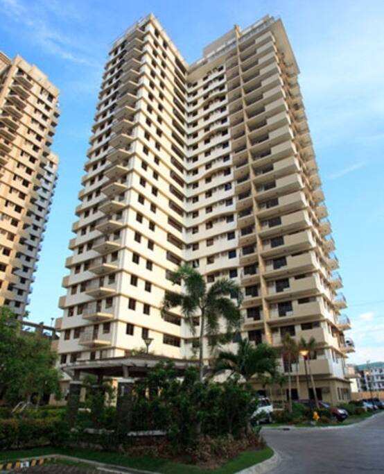 This is one of the 3 towers taken at ground level