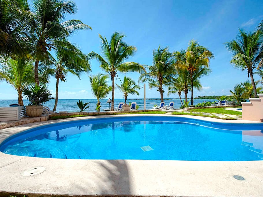 Riviera Maya Haciendas, Quinta Maya - The First Swimming Pool with Ocean View