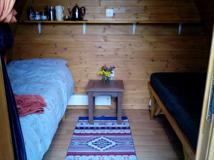 As a single or twin beds