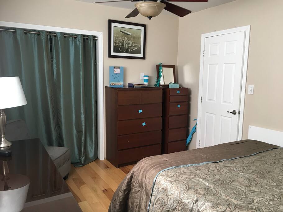 Dressers with extra bedding