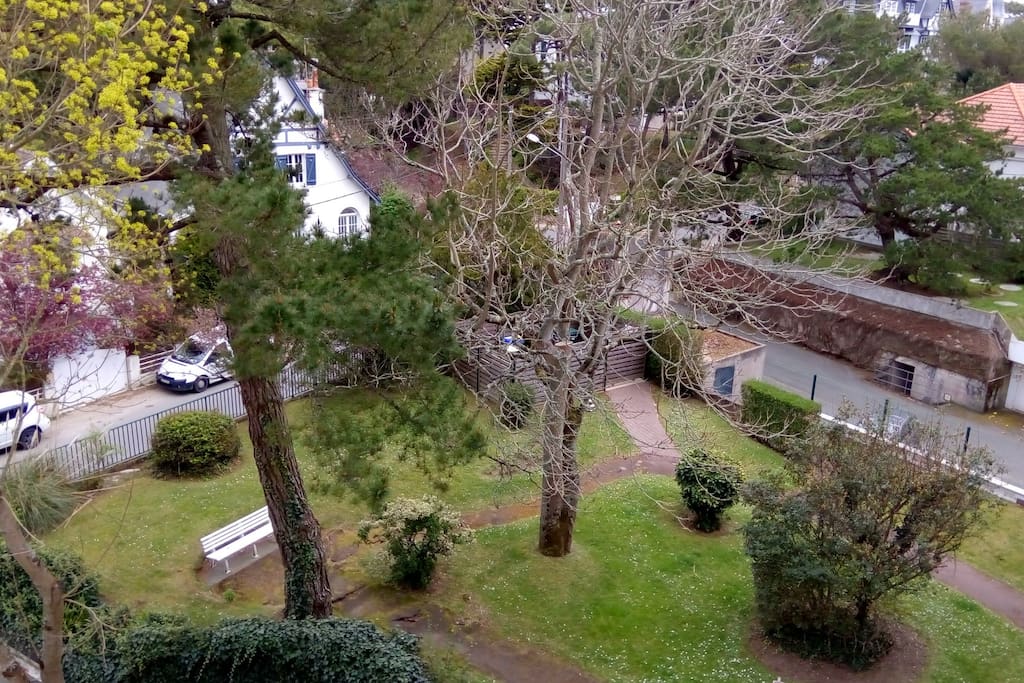 Vue depuis les chambres
