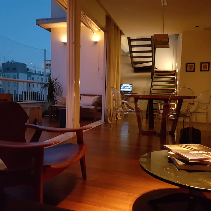 Sala / Living room, dining room