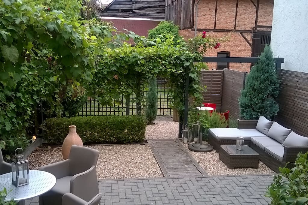 gemütlicher Garten