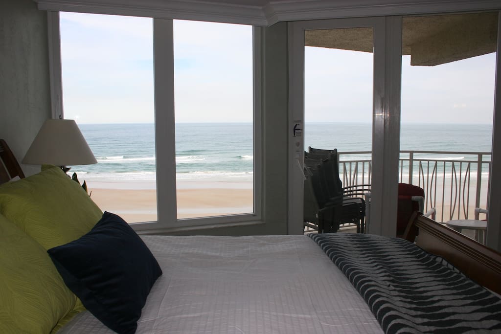 Master Bedroom with beach balcony access