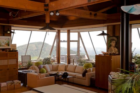 Private Suite, Huge Wilderness View, Solar Ranch