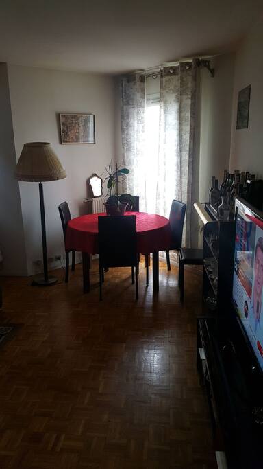 Le Salon avec la salle à manger