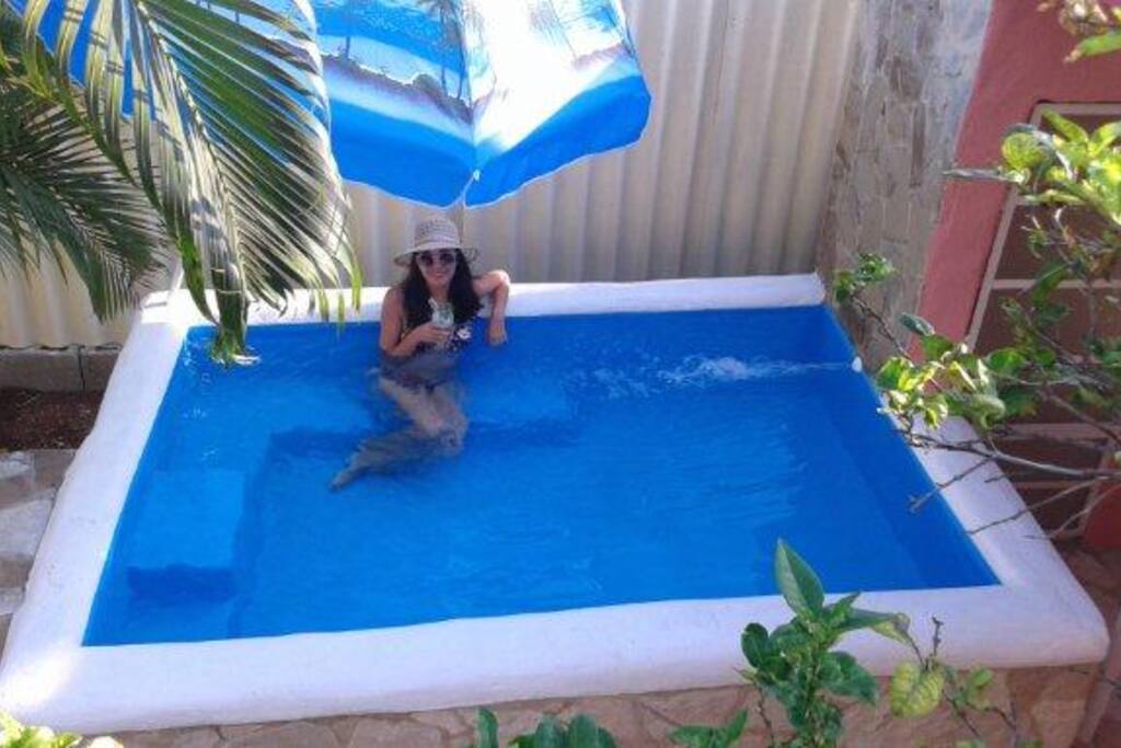 Piscina para relajar