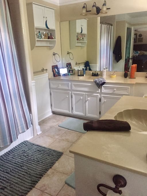 Master bath w/ jacuzzi tub