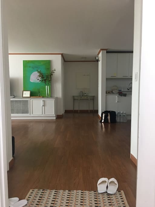 Entry view of my house.
입구입니다.
