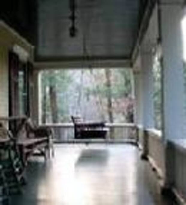 Daydreaming on the porch