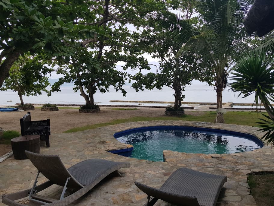Pool Area and View (fresh water)