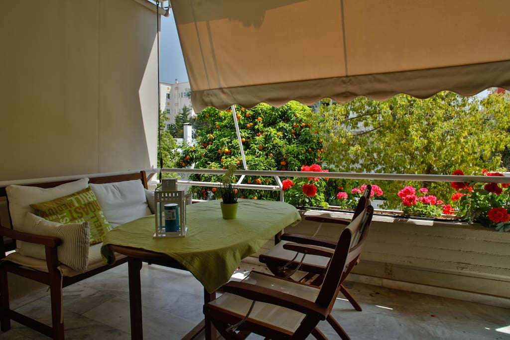 Front balcony