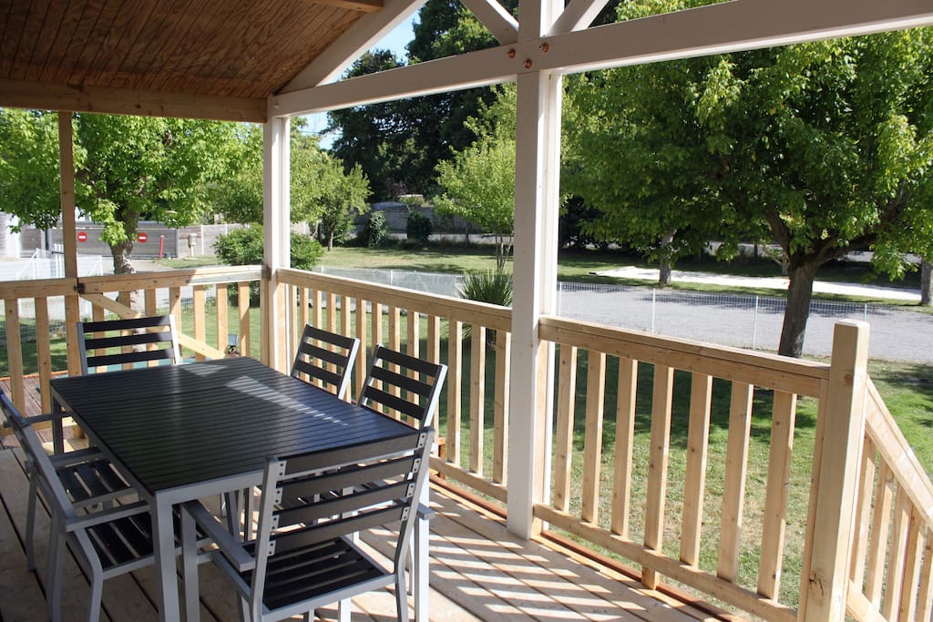 Terrasse couverte