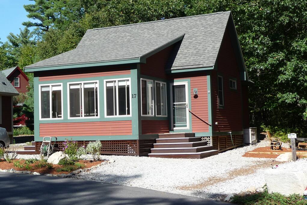 Summer Village on the Pond Cabins for Rent in Westford, Massachusetts
