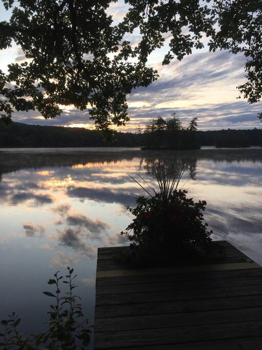 Deck view of the Lake