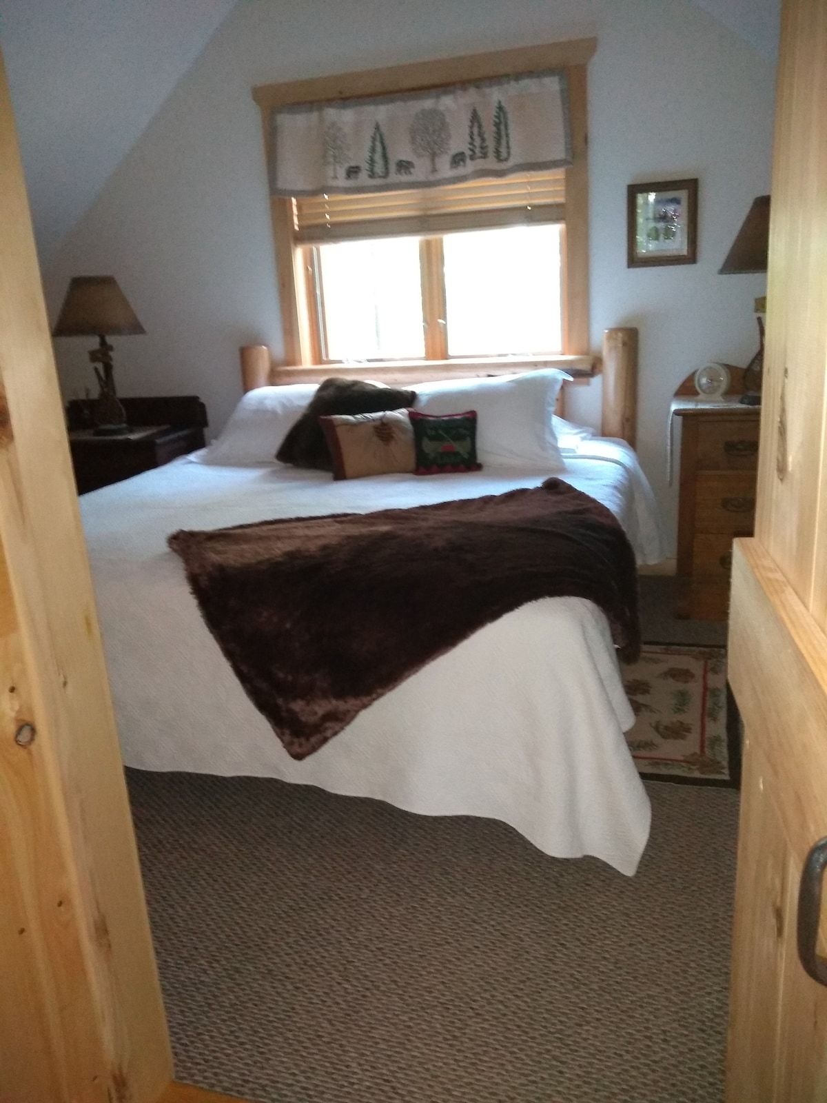 Comfortabel kingsize bed