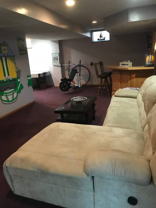 View from doorway