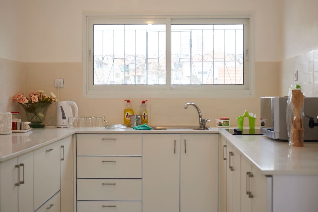 well equipped kitchen