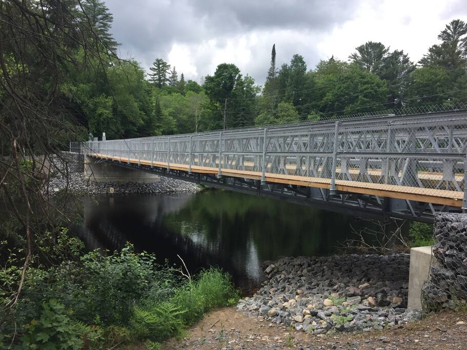 The bridge in...