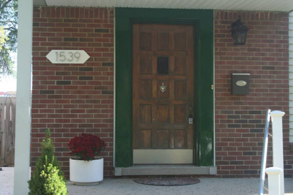 Front entrance