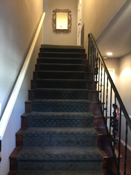 Stairs to 2nd Level (at Entrance)